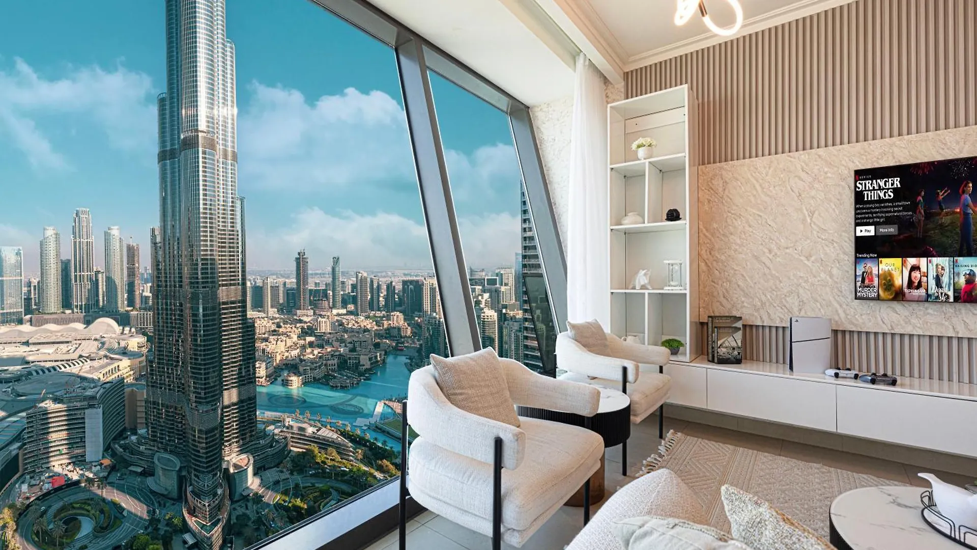 Brand-New 4Br Luxury Apartment With Burj Khalifa View And Direct Dubai Mall Access - Ps5 Included